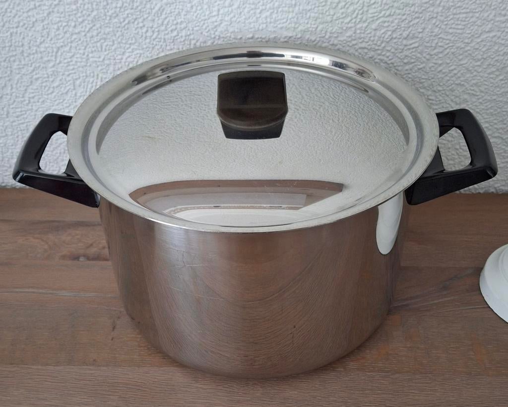 BK 6 liter pan, Ophalen, Zo goed als nieuw, Rvs, Kookpan of Snelkookpan