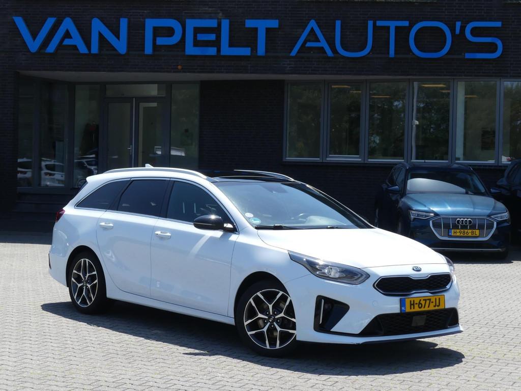 Kia Ceed Sportswagon 1.0 T-GDi GT-Line / Schuif - kanteldak, Voorwielaandrijving, Lichtsensor, Gebruikt, Wit