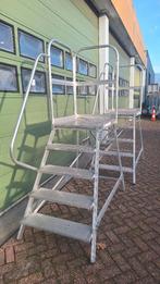 Bordestrap magazijntrap onderhoudstrap boottrap bordes 130cm, Ophalen, Gebruikt, Trap, Minder dan 2 meter