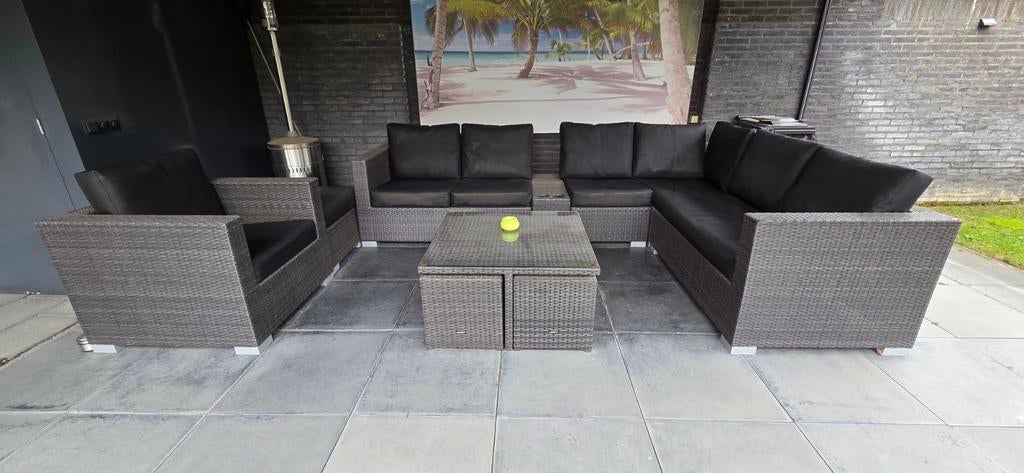 Lounge set in goede staat, Tuin en Terras, Tuinsets en Loungesets, Ophalen