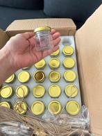 Honingpotjes met deksel, lepeltje en touw - 30 stuks, Ophalen, Nieuw