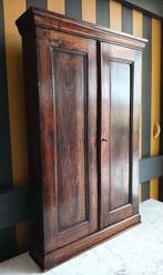 Antiek Engels hangkastje, halkastje, medicijnkastje., Ophalen