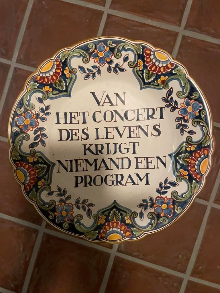 Wandbord, Huis en Inrichting, Ophalen, Zo goed als nieuw