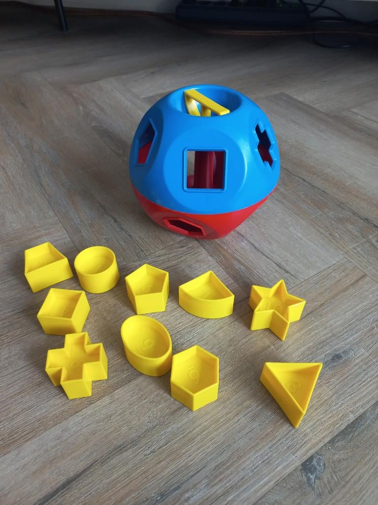 Tupperware Vormenstoof Bal met Vormpjes - vintage speelgoed, Kinderen en Baby's, Ophalen, Gebruikt, Overige typen