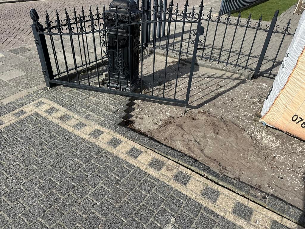 Sierhekwerk, Tuin en Terras, Tuinhekken en Hekwerk, Ophalen of Verzenden, Zo goed als nieuw, IJzer, Sierhekwerk