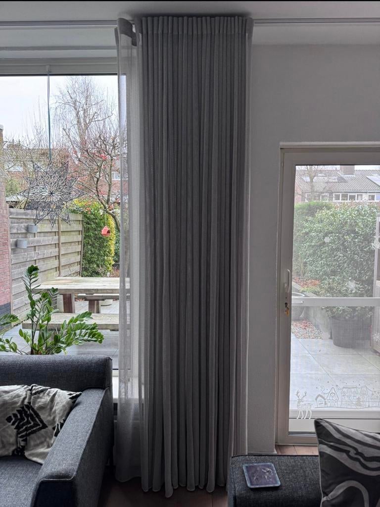 In between gordijnen Bob (kwantum), Huis en Inrichting, Stoffering | Gordijnen en Lamellen, Ophalen, Nieuw, 200 cm of meer