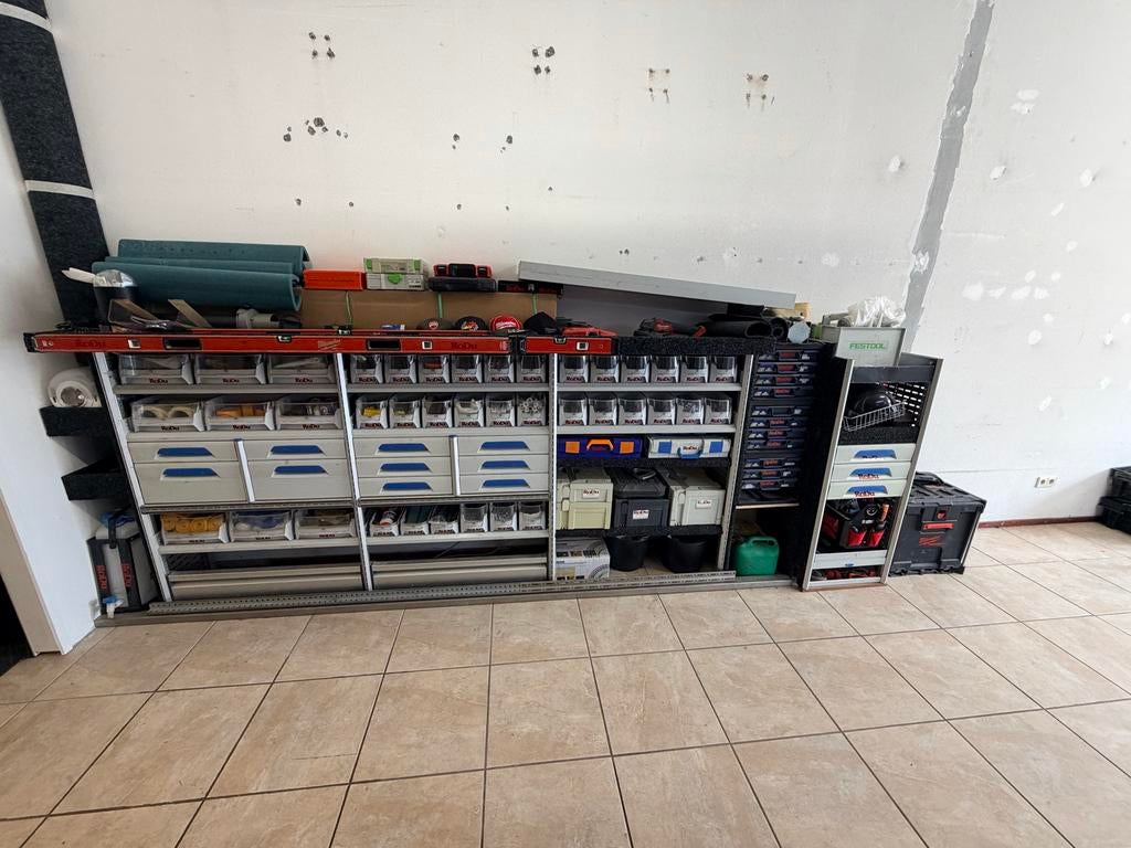 Sortimo Bedrijfswageninrichting - 3 Elementen, Ophalen, Gebruikt, Mercedes-Benz