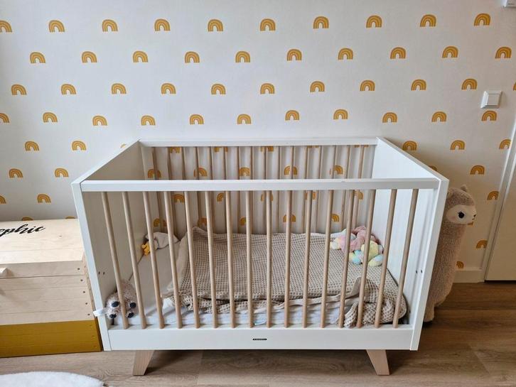 Kidsmill Babykamer Lars Wit-Naturel (incl. matras), Kinderen en Baby's, Kinderkamer | Complete kinderkamers, Jongetje of Meisje