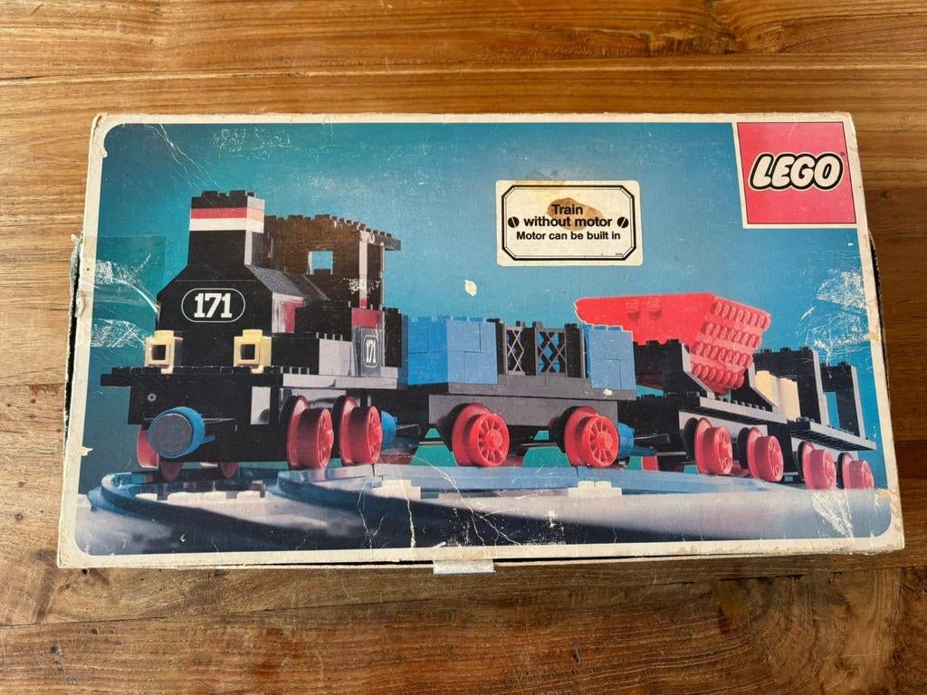 Vintage lego trein set  171, Kinderen en Baby's, Speelgoed | Duplo en Lego, Ophalen of Verzenden, Gebruikt