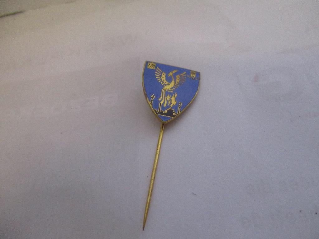 TS Emaille Speld, Verzenden, Zo goed als nieuw, Merk, Speldje of Pin