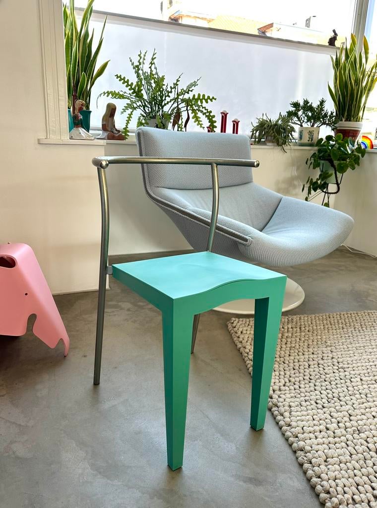 Dr. Glob Turquoise Design Phillippe Stark voor Kartell 80s, Blauw, Ophalen of Verzenden, X, Eén