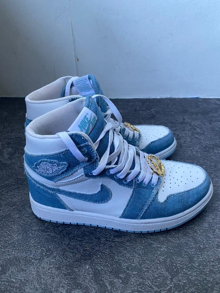 Nike Air Jordan 1 High OG Denim Maat 39, Nike Air Jordan, Blauw, Ophalen of Verzenden, Sneakers of Gympen