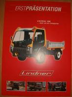 Folder Lindner Unitrac 102, Ophalen of Verzenden, Gelezen, Tractor en Landbouw