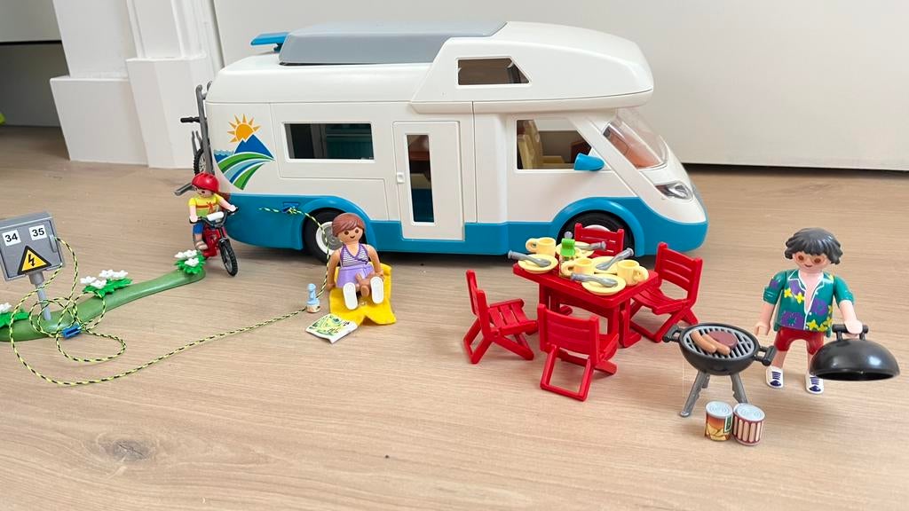 Playmobil camper, Ophalen, Zo goed als nieuw