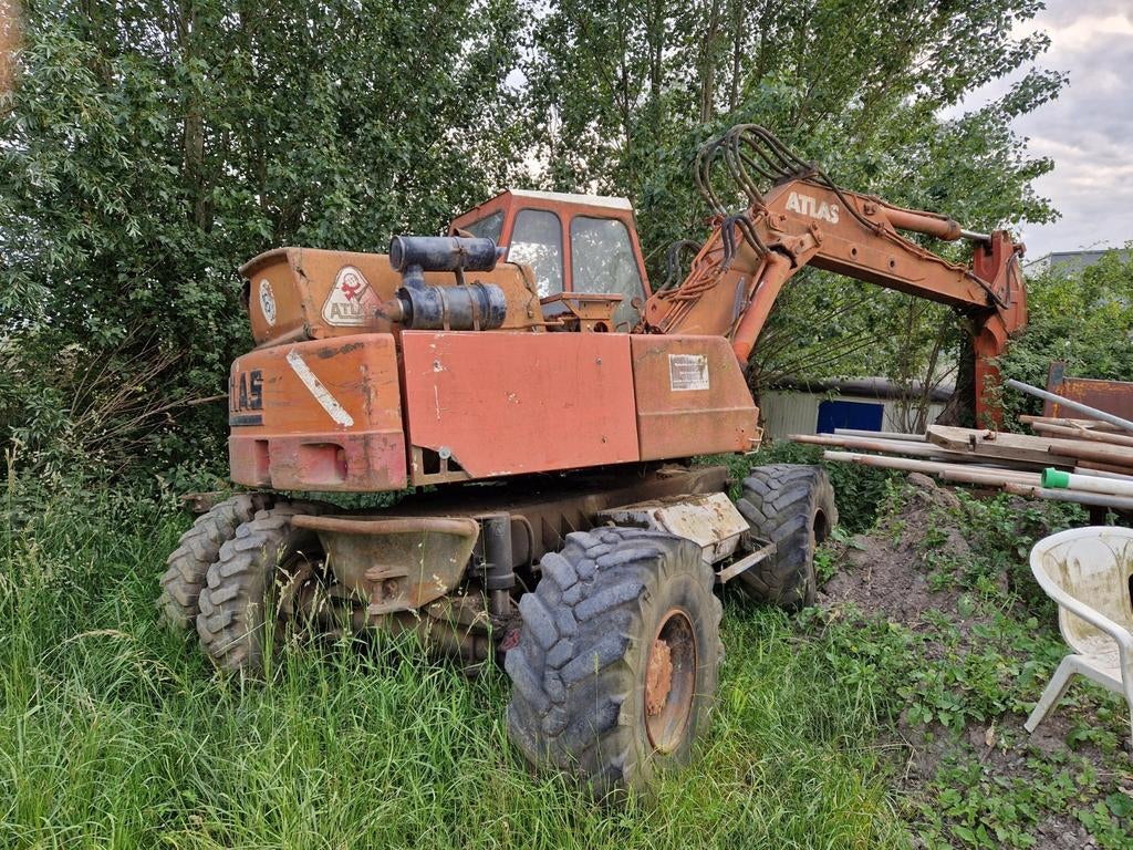 Atlas kraan 1302, Ophalen