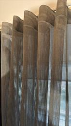 8212 Luxe wave gordijnen brons - Flori (260x240 cm), Huis en Inrichting, Stoffering | Gordijnen en Lamellen, Ophalen of Verzenden