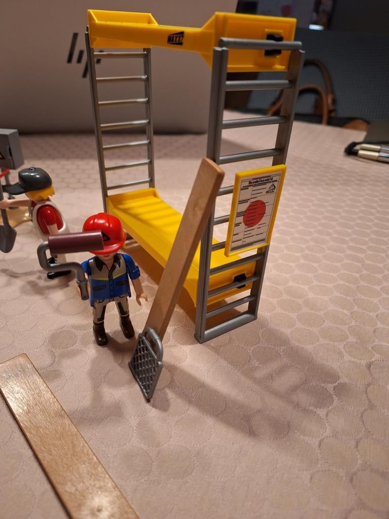 Playmobil bouwplaats, Doe-het-zelf en Verbouw, Ladders en Trappen, Ophalen, Zo goed als nieuw, Minder dan 2 meter