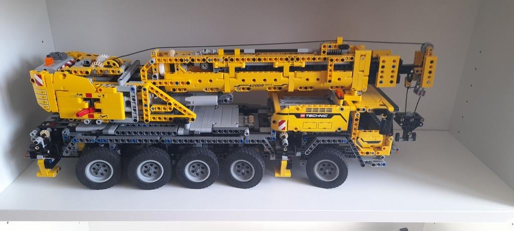 Lego technic kraanwagen 42009, Ophalen, Gebruikt, Lego, Compleet