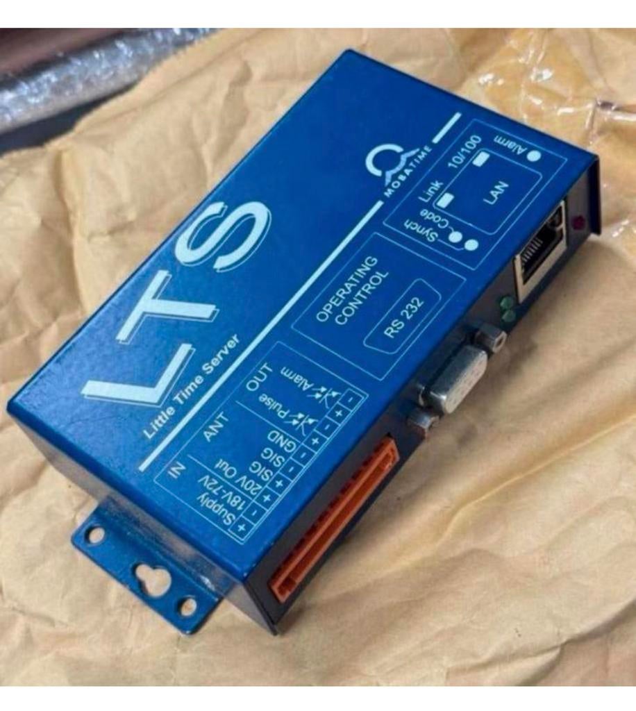 MobaTime LTS-serie tijdservers little time server tijdserver, Ophalen of Verzenden, Zo goed als nieuw, H, H