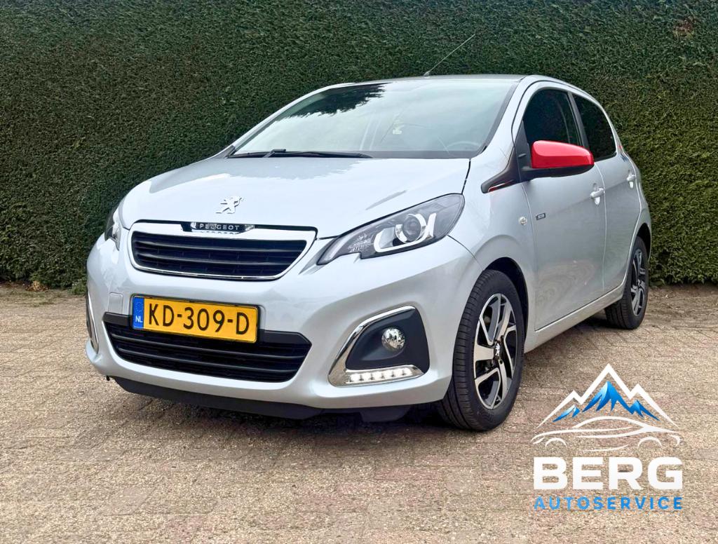 Peugeot 108 Envy | Lage km | Zuinig | Direct rijden!, Auto's, Peugeot, Voorwielaandrijving, Stof, Euro 6, 4 stoelen