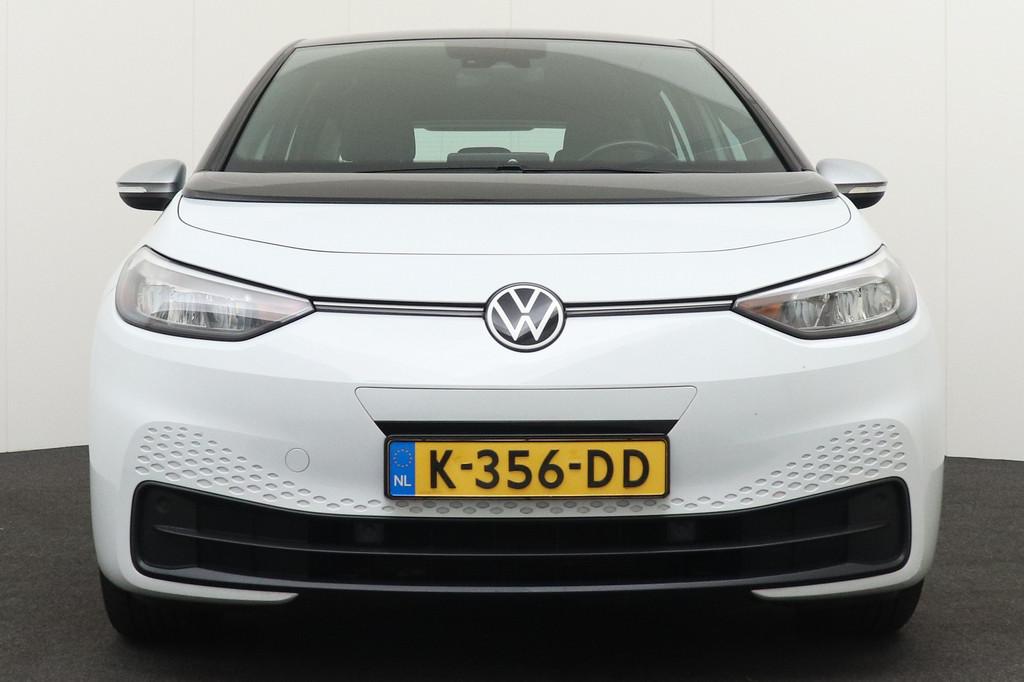 Volkswagen ID.3 First 58 kWh Adap.Cuise Stuur+Stoelverw. 18', Gebruikt, Zwart, ID.3, Wit
