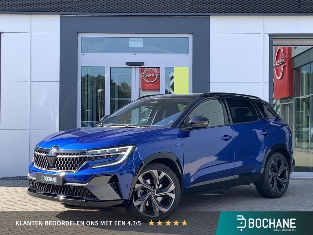 Renault Austral 1.2 E-Tech full hybrid 200 techno esprit Alp, Auto's, Renault, Gebruikt, 1199 cc, Blauw, Alcantara