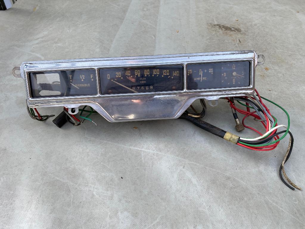 Instrumentenpaneel Volvo PV444 ‘Katterug’ ‘56-‘59, Ophalen of Verzenden, Gebruikt, Volvo