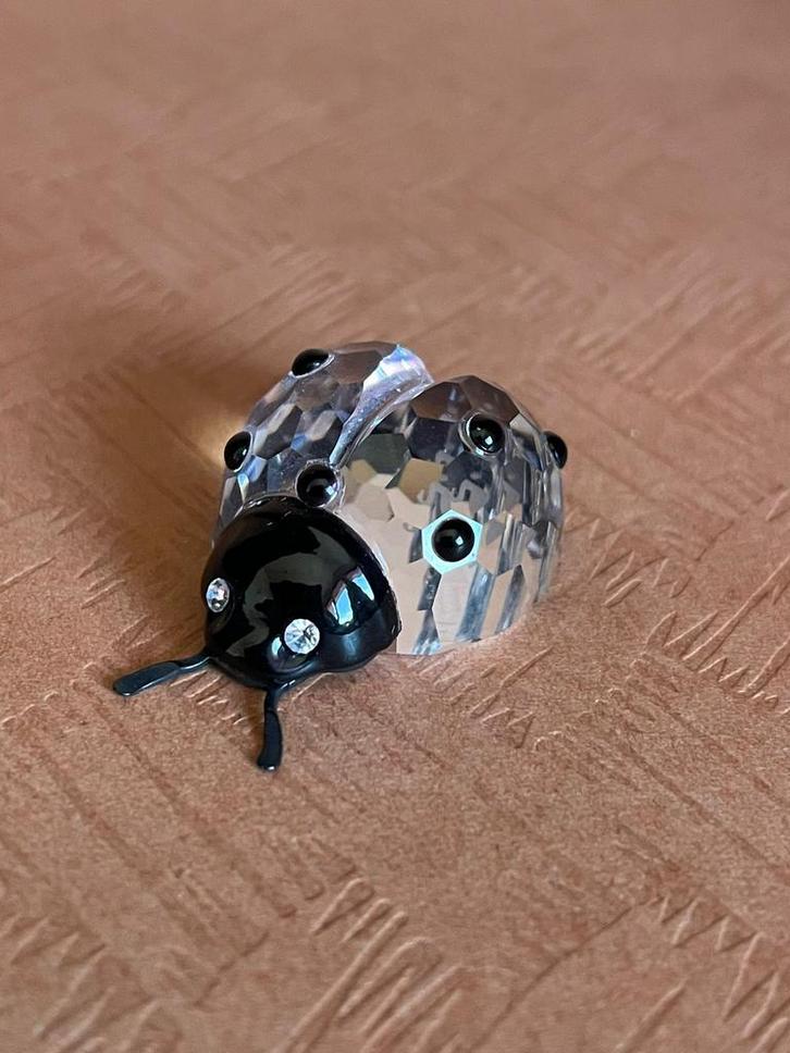 Swarovski lieveheersbeestje, Verzamelen, Swarovski, Zo goed als nieuw, Figuurtje, Ophalen of Verzenden