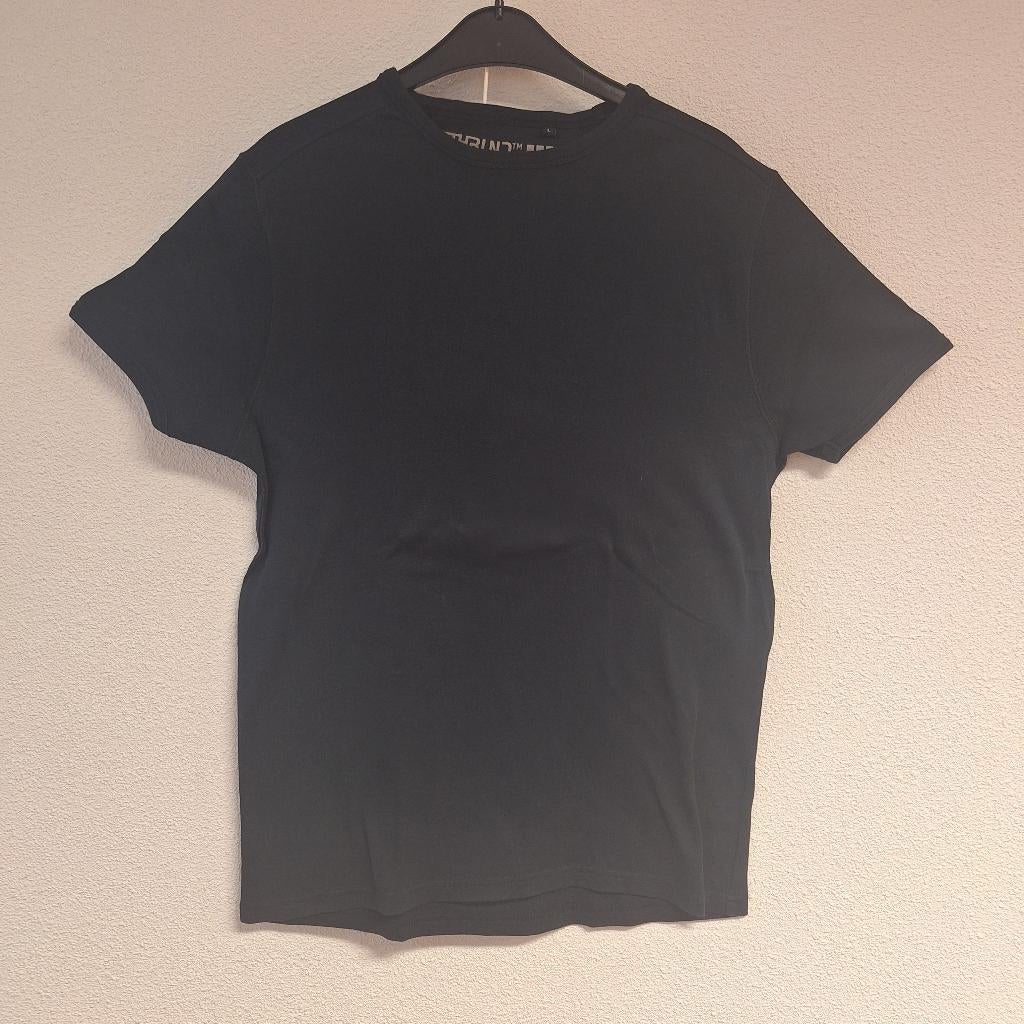 Heren shirt, T-shirt, km, Sutherland, zwart, L, Kleding | Heren, Maat 52/54 (L), Zwart, Ophalen of Verzenden, Zo goed als nieuw