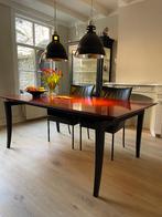 Eetkamertafel - design, Ophalen, Gebruikt, 100 tot 150 cm, Vijf personen of meer