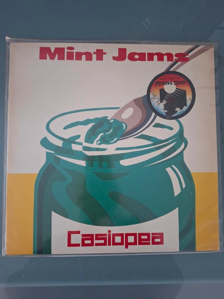 Casiopea - Mint Jams LP/Vinyl - Zeer nette staat ALF 85869, Cd's en Dvd's, Ophalen of Verzenden, 1980 - 1989, Zo goed als nieuw