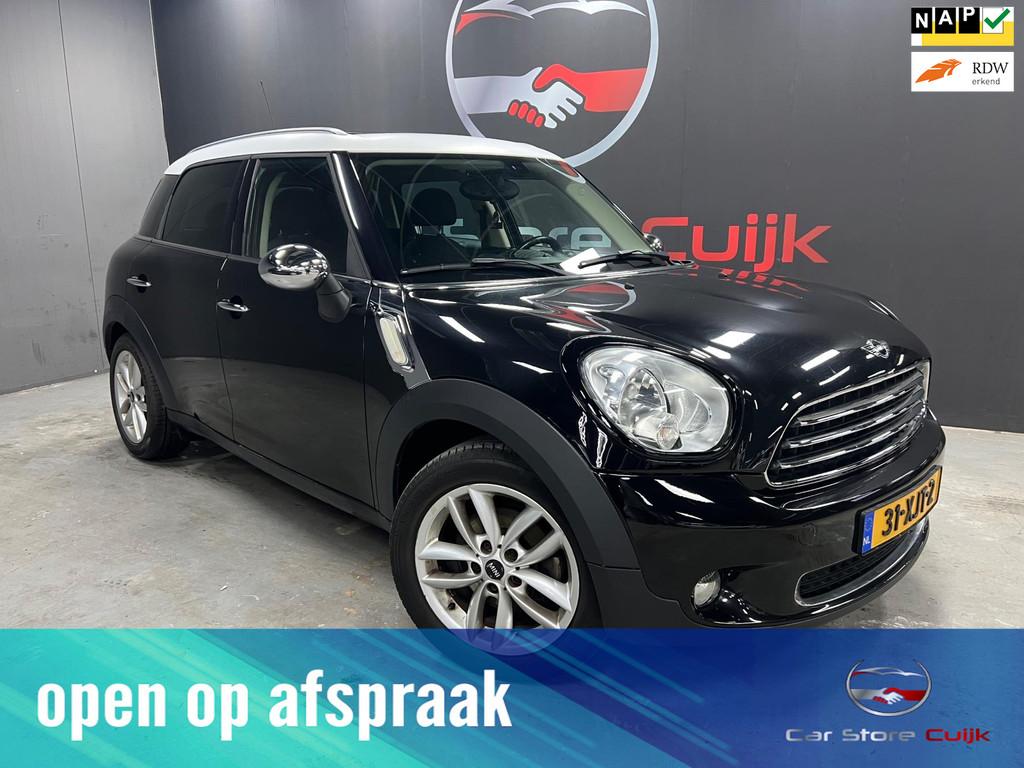 Mini Countryman 1.6 One Edition | Pano | Trekhaak | Leder |, Voorwielaandrijving, Euro 5, Gebruikt, Leder en Stof