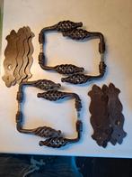 deurbeslag nostalgisch, Doe-het-zelf en Verbouw, Hang- en Sluitwerk, Ophalen of Verzenden, Gebruikt, IJzer, Klink of Kruk