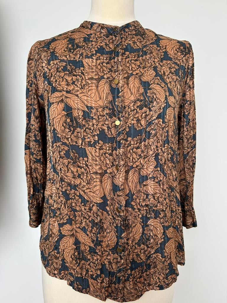 Lollys Laundry blouse maat XS, Ophalen of Verzenden, Zo goed als nieuw, Maat 34 (XS) of kleiner, Blauw