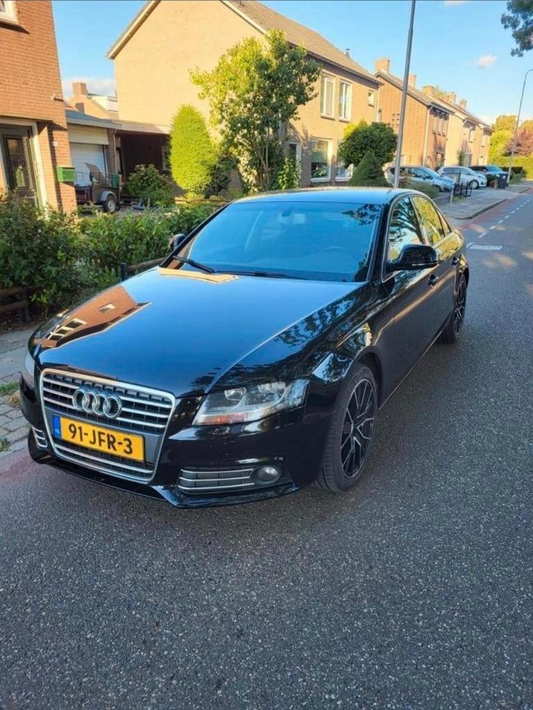 Audi A4 1.8 Tfsi 118KW 2009 Zwart, Auto's, Audi, Stof, Zwart, 4 cilinders, 160 pk
