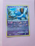 Croagunk 13/17 reverse holo pokemon kaart, Ophalen of Verzenden, Zo goed als nieuw