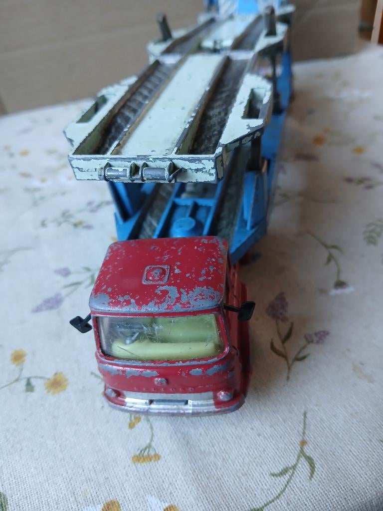 Bedford Carrimore autotransporter.  Corgi Major toys, Ophalen of Verzenden, Gebruikt, Corgi