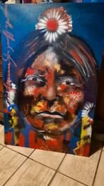 Espen gregor hagen indiaan schilderij, Ophalen of Verzenden