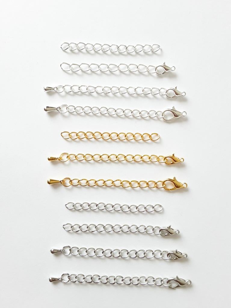 Heel veel nieuwe verleng kettingen, Ophalen of Verzenden, Nieuw, Kraal