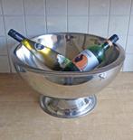 Grote champagne koeler XL wijnkoeler ijsemmer max 6 flessen, Ophalen, Overige materialen, Schaal, Rond