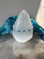 Kyaniet zilver beschermt intuïtie hoge trilling zuivert aura, Met bedels of kralen, Blauw, Nieuw, Ophalen of Verzenden