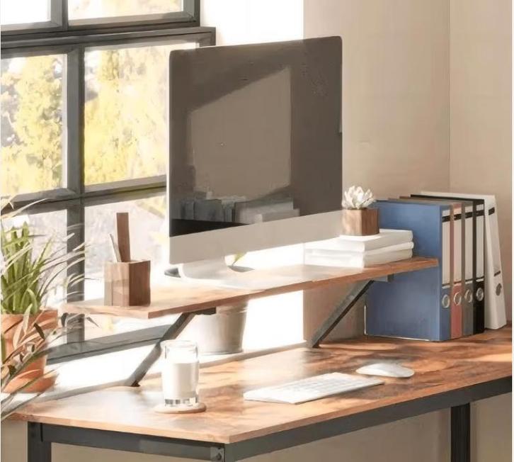 Hoppa! LS01B Monitorstandaard van €39 voor €6, Computers en Software, Laptopstandaarden, Nieuw, Ophalen of Verzenden