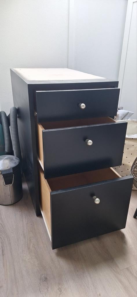 Ladeblok, zwart geschilderd, Huis en Inrichting, Kasten | Ladekasten, Ophalen