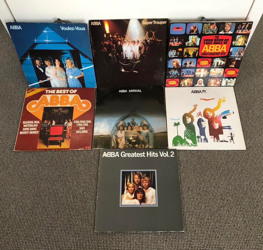 ABBA 8 lp’s, Cd's en Dvd's, Vinyl | Pop, Ophalen, Zo goed als nieuw, Overige formaten