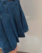 FEELKOO kort jeans plooirokje mt S, M en L, -, Blauw, Parijs, Nieuw