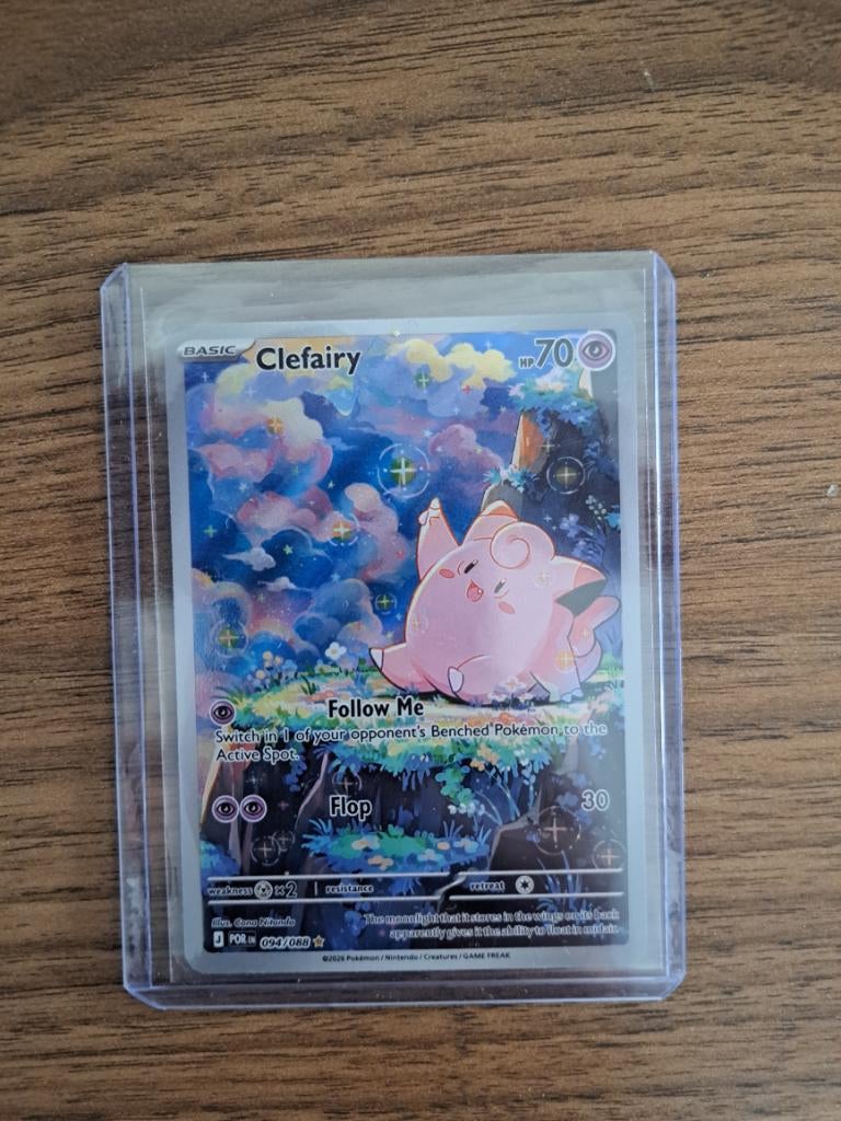 Clefairy - Pokémon Perfect Order 094/088, Hobby en Vrije tijd, Verzamelkaartspellen | Pokémon, Ophalen of Verzenden, Nieuw, Losse kaart