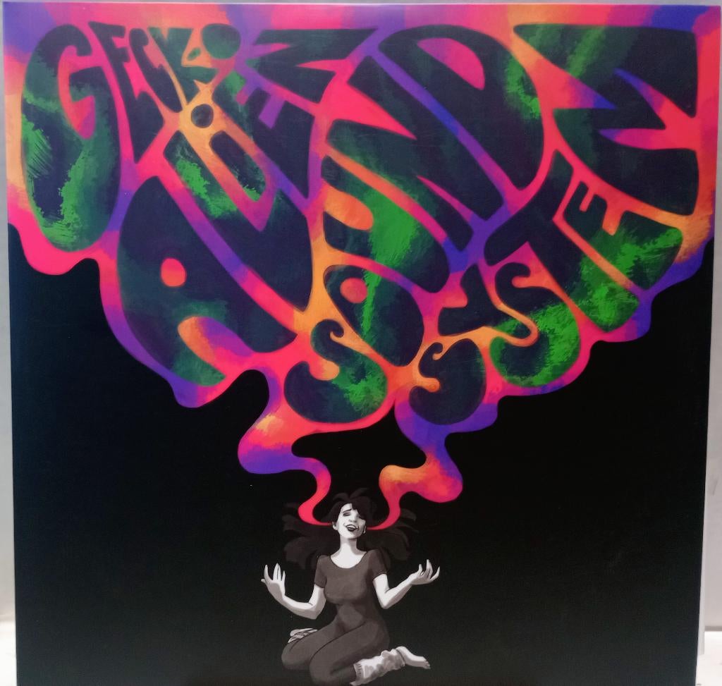 Geck-o - Alien Sound System gesigneerd, 2010 - 2019, Ophalen of Verzenden, Zo goed als nieuw, Inclusief binnenhoes