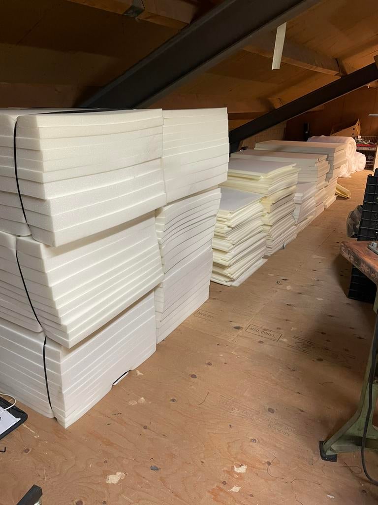 Hoogwaardige schuimrubber platen beschikbaar!, Ophalen, Nieuw