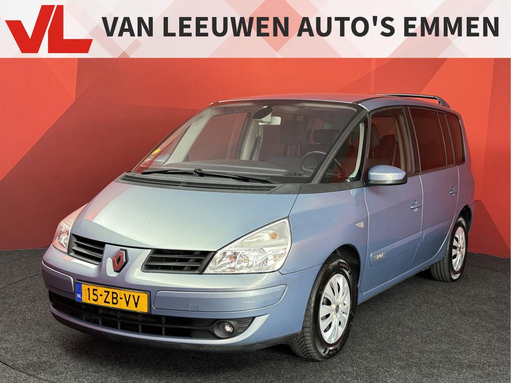 Renault Espace 2.0T Dynamique | Clima | Trekhaak | Cruise, Auto's, Renault, 1998 cc, Stof, Gebruikt, Zwart