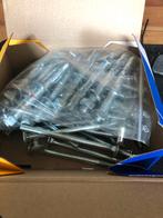 Partij Slotbouten 50 stuks 12 cm en 10 keilbouten 10 cm, 100 tot 250 mm, Nieuw, Ophalen of Verzenden, Rvs